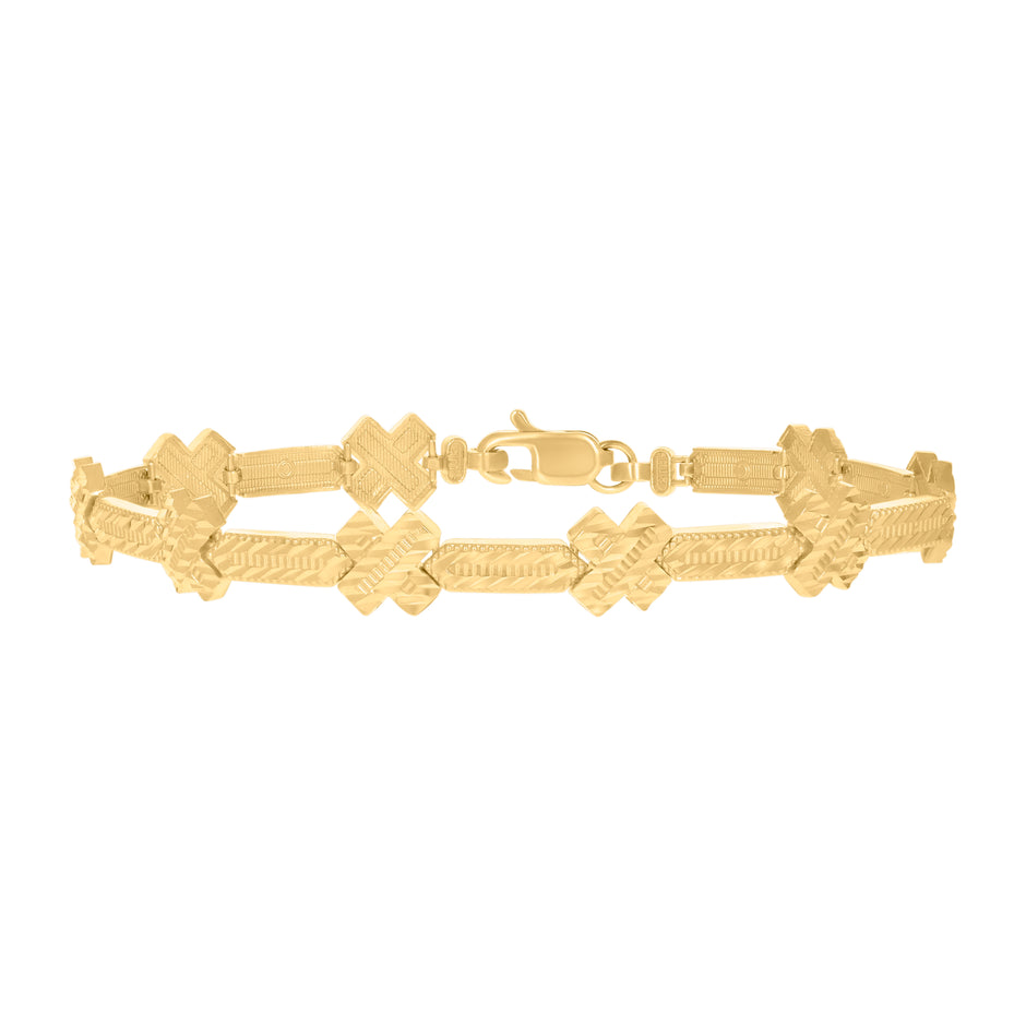 10Kt Gold 7" Bracelet