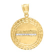 10Kt Gold Turkish Pendant