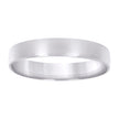925 Sterling Silver Unisex 5mm Comfort Fit Flat Wedding Band Ring Size 10 - SLV-88243