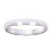 925 Sterling Silver Unisex 4mm Comfort Fit Domed Wedding Band Ring Size 6 - SLV-88269