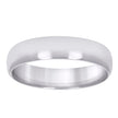 925 Sterling Silver Unisex 6mm Comfort Fit Domed Wedding Band Ring Size 7 - SLV-88285