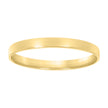 925 Sterling Silver Yellow-Tone Unisex 3mm Comfort Fit Flat Wedding Band Ring Size 8 - SLV-88797