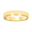 925 Sterling Silver Yellow-Tone Unisex 5mm Comfort Fit Domed Wedding Band Ring Size 7 - SLV-88850