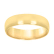 925 Sterling Silver Yellow-Tone Unisex 7mm Comfort Fit Domed Wedding Band Ring Size 8 - SLV-88866