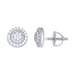925 Sterling Silver Women Cubic-Zirconia Fashion Stud Earrings