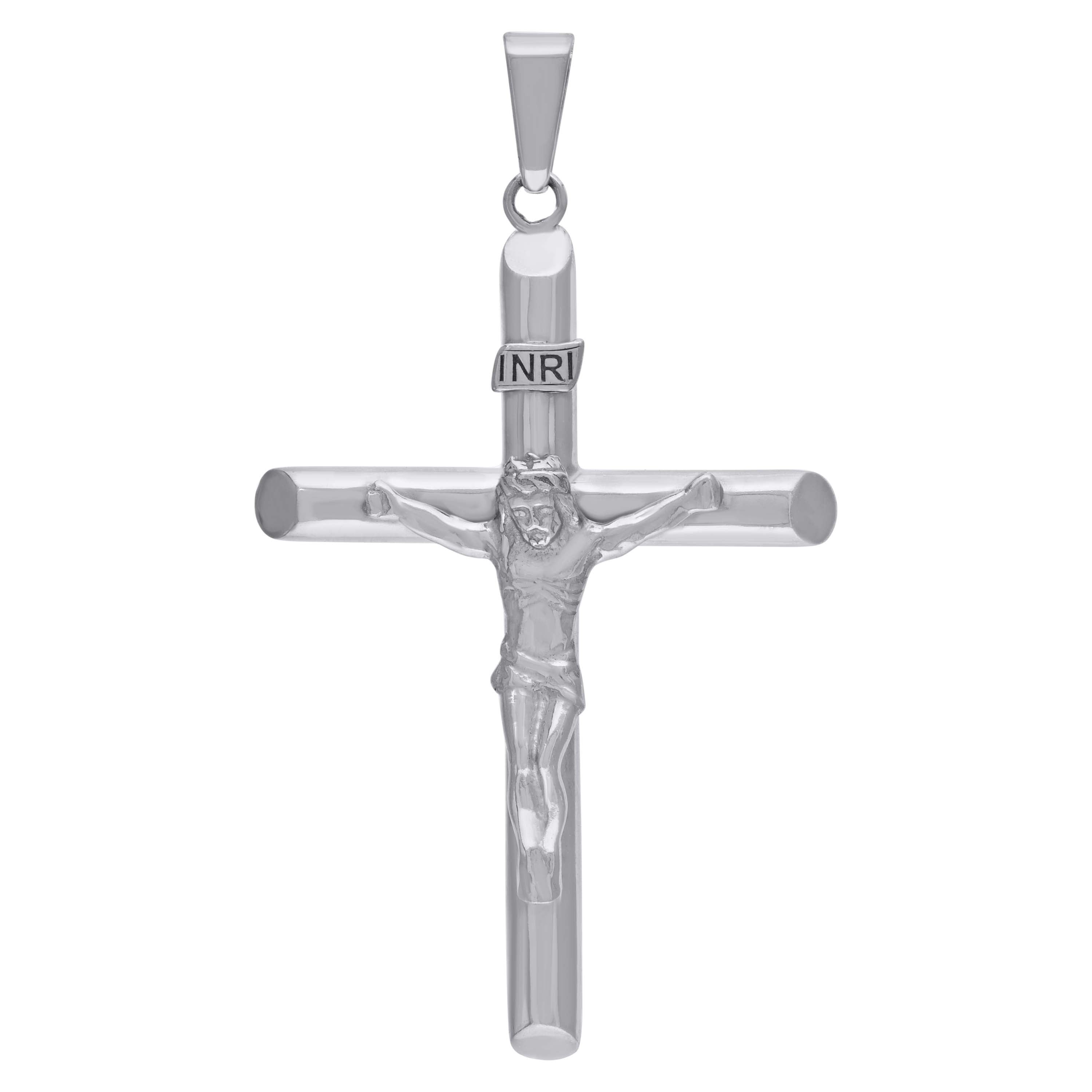 925 Sterling Silver Unisex Religious Crucifix Charm Pendant