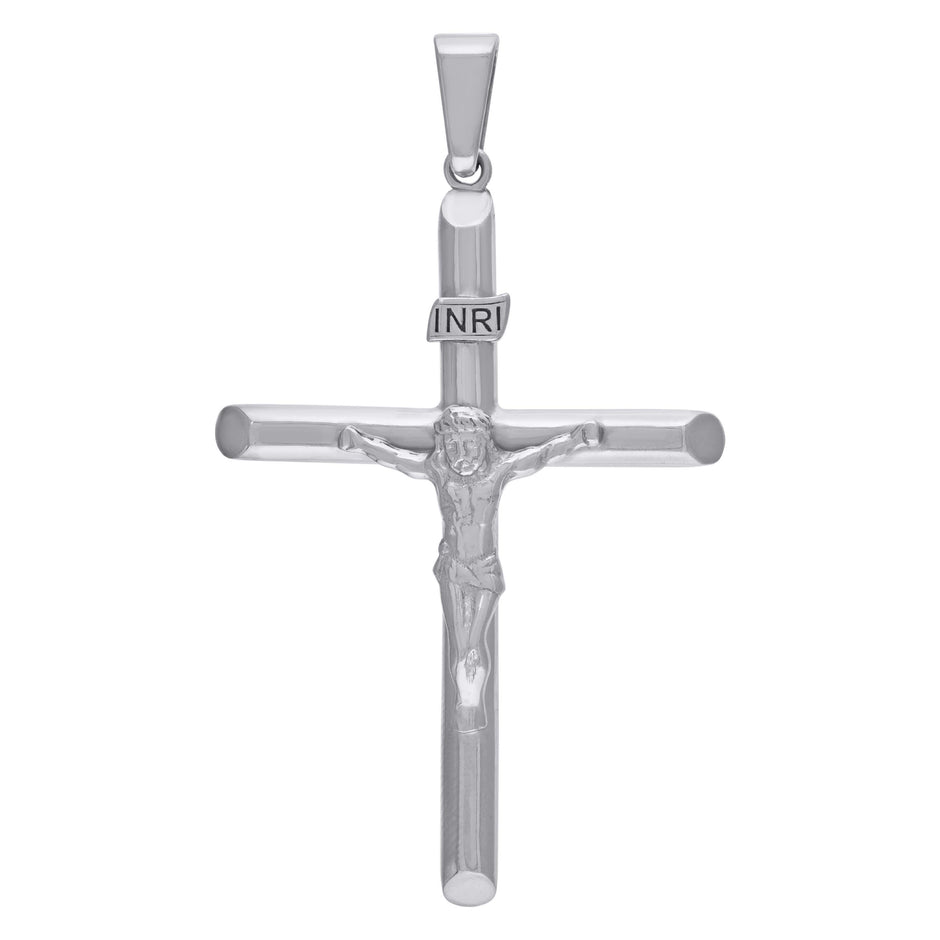 925 Sterling Silver Unisex Religious Crucifix Charm Pendant