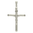 925 Sterling Silver Unisex Religious Inri Crucifix Charm Pendant