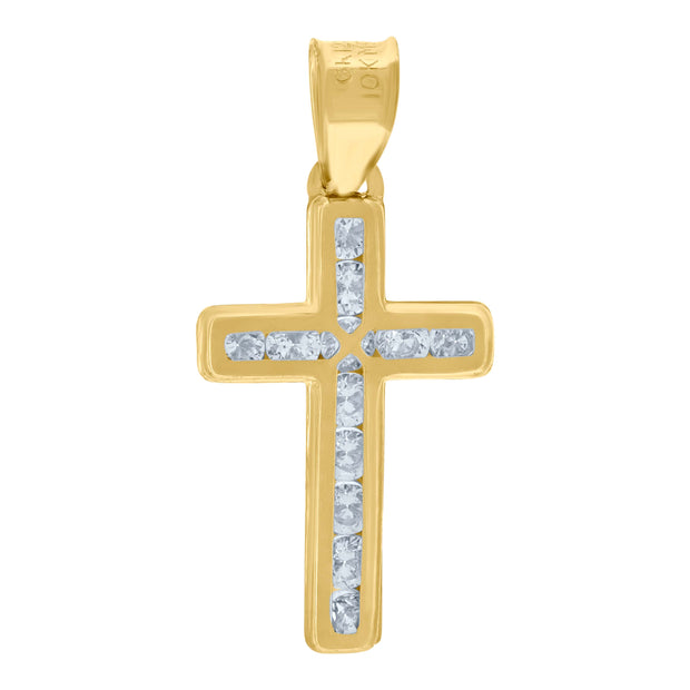 10Kt Gold Cross Pendant