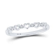 10k Yellow Gold Round Diamond Heart Ring 1/20 Cttw
